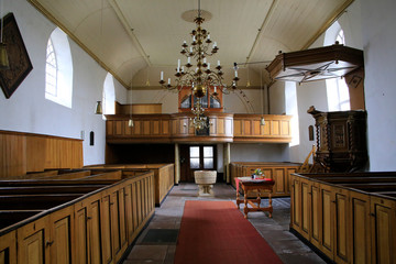 Suurhusen, Church, Nave, East Frisia, Germany, Europe