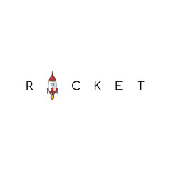 rocket science space voyager theme vector