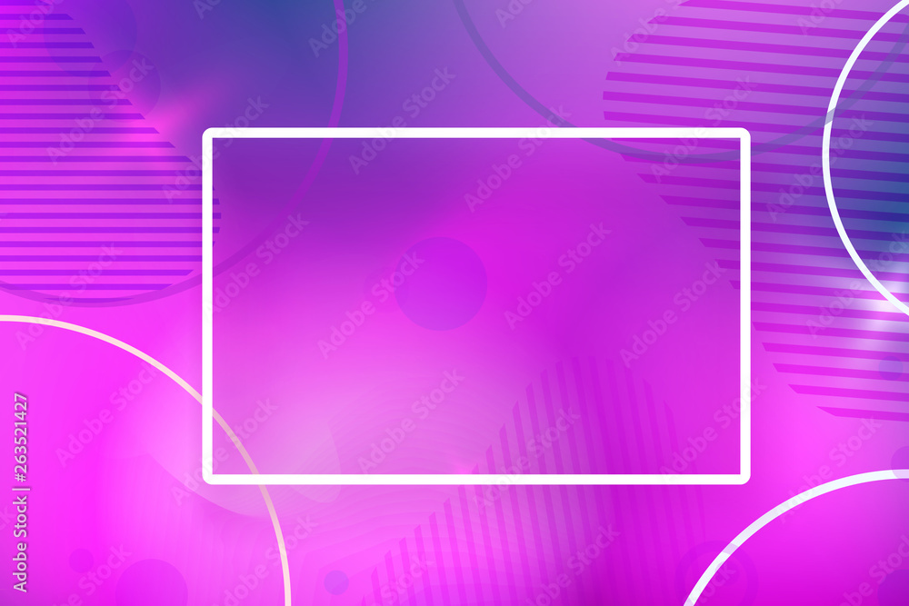 Leinwandbilder colorful abstract background with empty frame. template for a text. fluid shape, dynamic