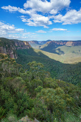 Fototapeta na wymiar govetts leap lookout, blue mountains, australia 1