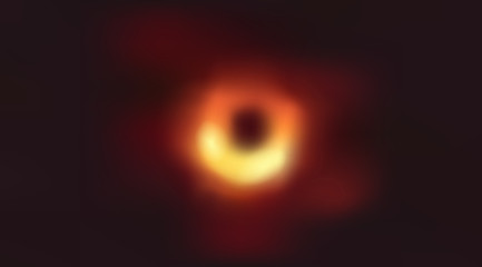 Black hole vector illustration