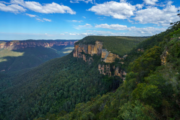 Fototapeta premium govetts leap lookout, blue mountains, australia 48