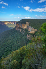 Fototapeta na wymiar govetts leap lookout, blue mountains, australia 18