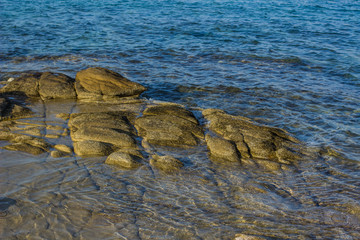 stone and water coast line outdoor scenic textured background 