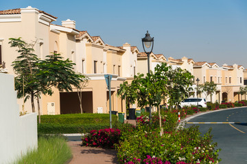 Luxury villa compound gated community residential development