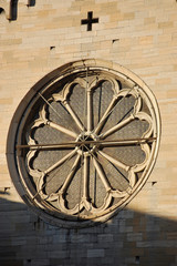  detail of a catholic cathedral