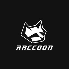 raccoon head logo