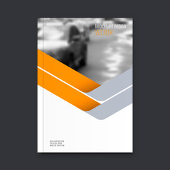 Abstract flyer design background. Brochure template.