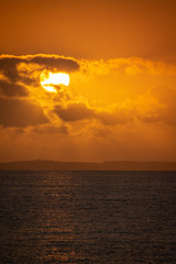 Sunrise in Mozambique