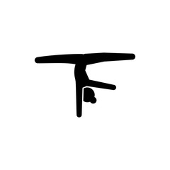 Women, yoga, position icon. Element of yoga position icon. Premium quality graphic design icon. Signs and symbols collection icon for websites