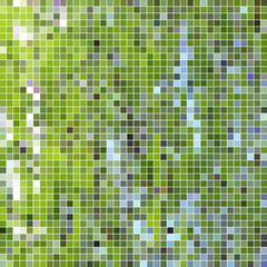 abstract vector square pixel mosaic background