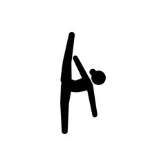 Women, yoga, position icon. Element of yoga position icon. Premium quality graphic design icon. Signs and symbols collection icon for websites