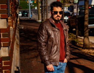 Sergio Model  Street Portrait