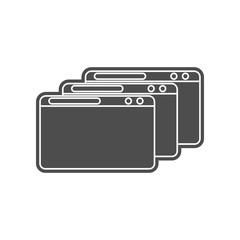 road barrier icon. Element of minimalistic for mobile concept and web apps icon. Glyph, flat icon for website design and development, app development