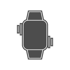 smart watch message icon. Element of minimalistic for mobile concept and web apps icon. Glyph, flat icon for website design and development, app development