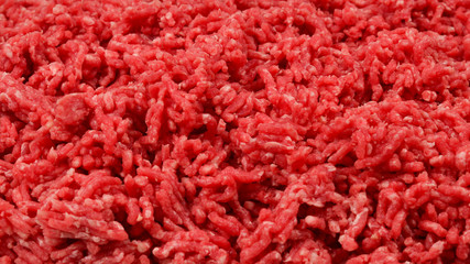 Chopped meat background.