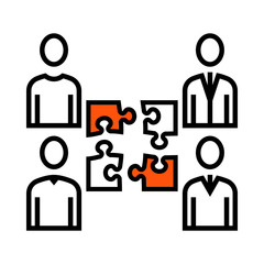 Corporate Team Icon