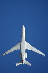 Fototapeta premium jet privé vertial