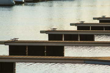 Beautiful sunset from a fishing village