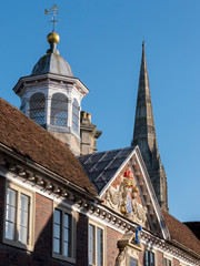 Obraz premium europe; UK, England, Wiltshire, Salisbury Cathedral