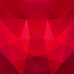 Abstract geometric style red background. Red business background Vector illustration