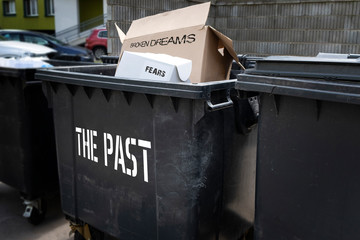 Concept of the principles or options for assistance with psychological problems or how to work on yourself or personal development and to combat depression and stress