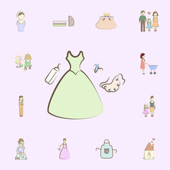 Mothers and baby icon. mother icons universal set for web and mobile