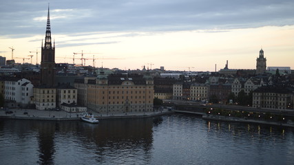 stockholm sunset 16:9 ratio
