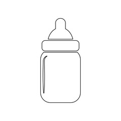 Sippy cup icon. Element of Baby for mobile concept and web apps icon. Outline, thin line icon for website design and development, app development