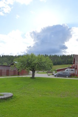 Fototapeta premium boda kyrkby gulleråsen sweden