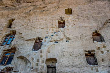 An ancient tradition, naturally cool stone carved warehouses along with many pigeon lofts in...
