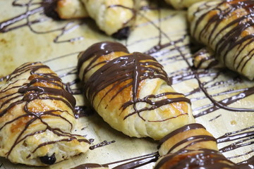 Chocolate croissants