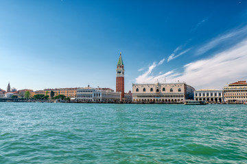 Fototapeta na wymiar St Mark's Square in Venice, Italy, Piazza San Marco in Venezia