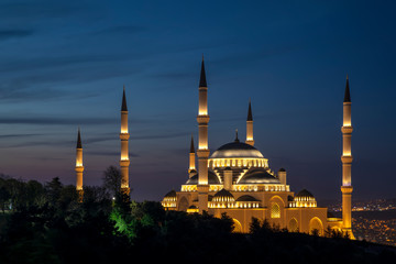 Istanbul Camlica Mosque or Camlica Tepesi Camii, Istanbul, Turkey