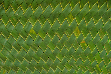 background of nipa leaf weave