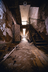 Fototapeta na wymiar Abandoned Prison