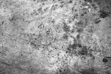 Fototapeta na wymiar Black and white grunge urban texture with copy space. Abstract surface dust and rough dirty wall background or wallpaper with empty template for all design. Distress or dirt and damage effect concept
