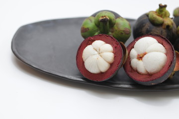 Mangosteen , Tropical Fruit from Thailand