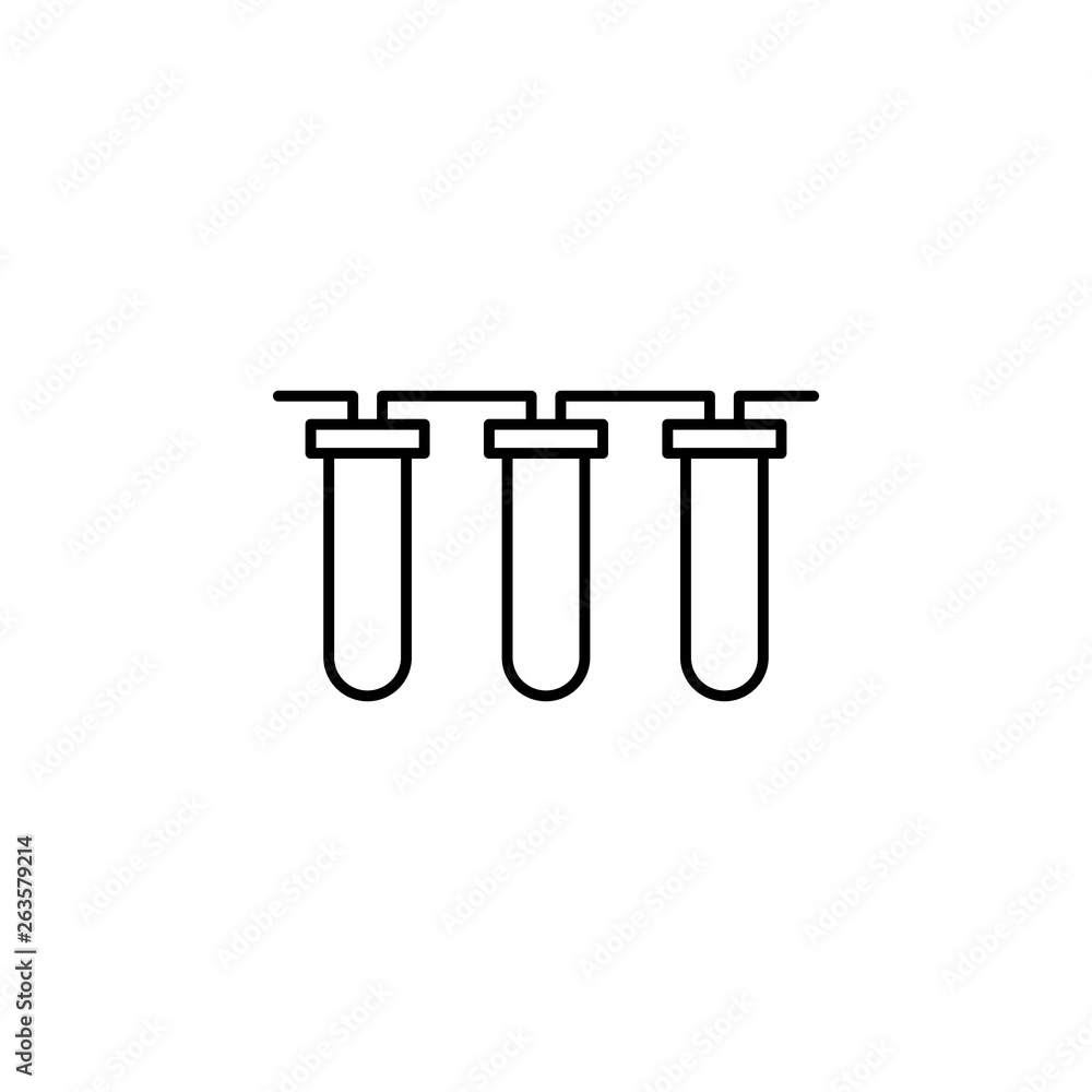 Poster water purifier icon. element of plumbering icon. thin line icon for website design and development, 