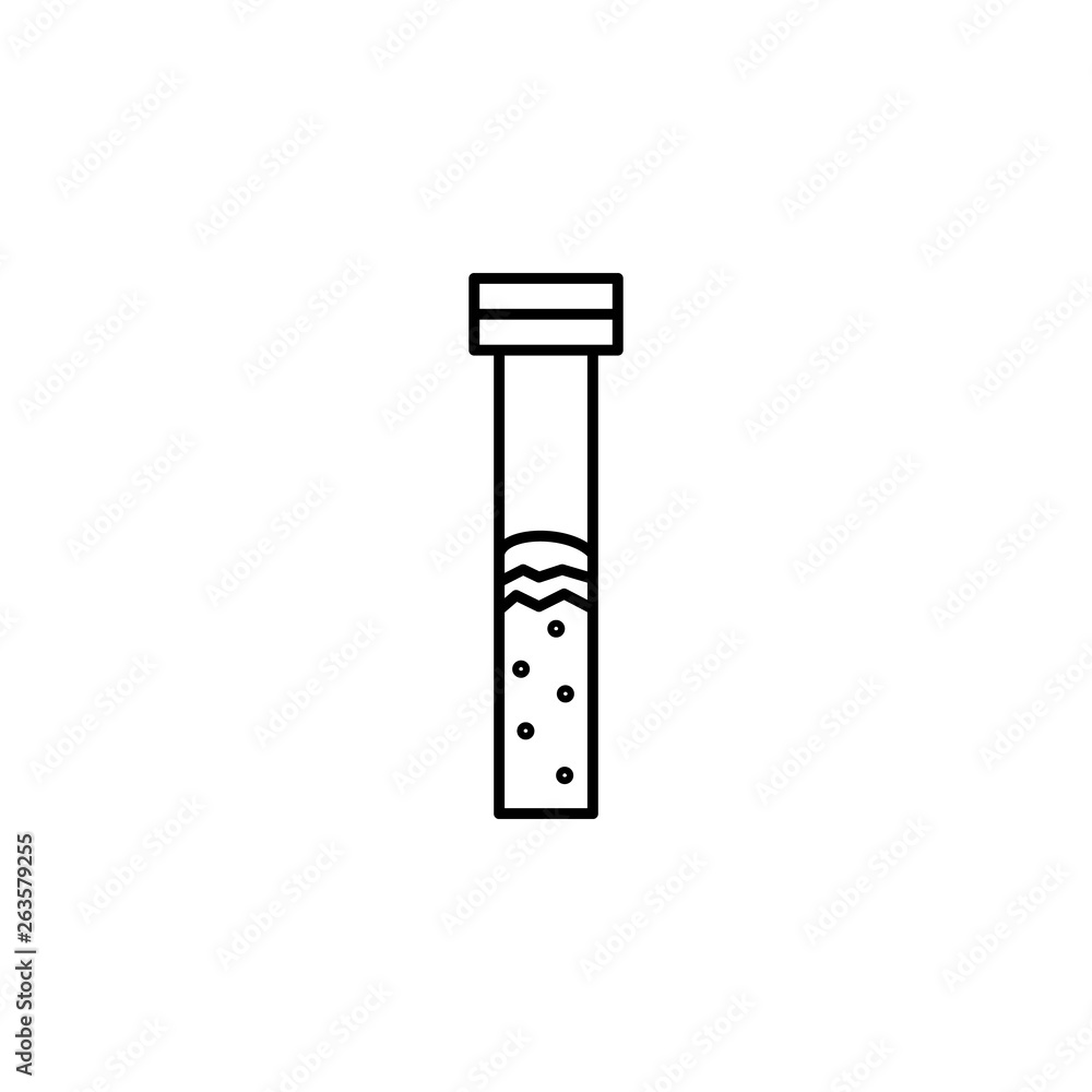 Aufkleber clogged pipe icon. element of plumbering icon. thin line icon for website design and development, ap