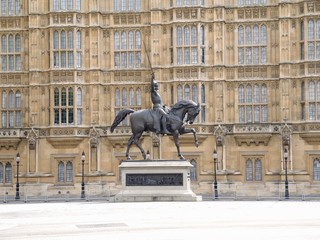 Naklejka premium horse and the knight