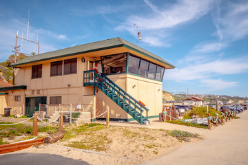 Lifeguards Headquarter at Malibu Beach - travel photography