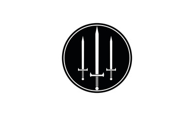 Obraz premium Sword 3 silhouette