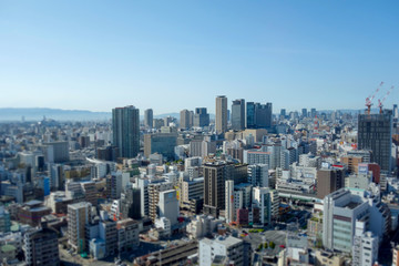 Fototapeta premium Pejzaż Osaka