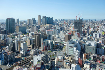 Fototapeta premium Pejzaż Osaka