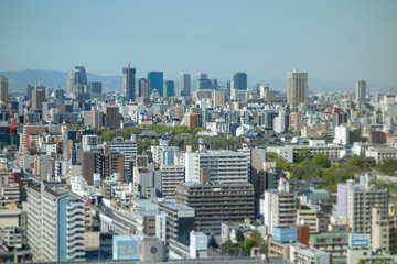 Fototapeta premium Pejzaż Osaka