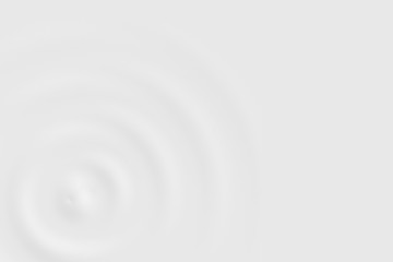 Obraz premium Abstract soft background, texture of white water ring or white liquid surface