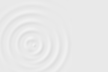Obraz premium Abstract soft background, texture of white water ring or white liquid surface