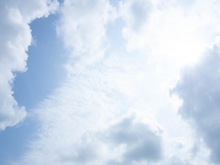 blue sky on the road, Cloud,thailand