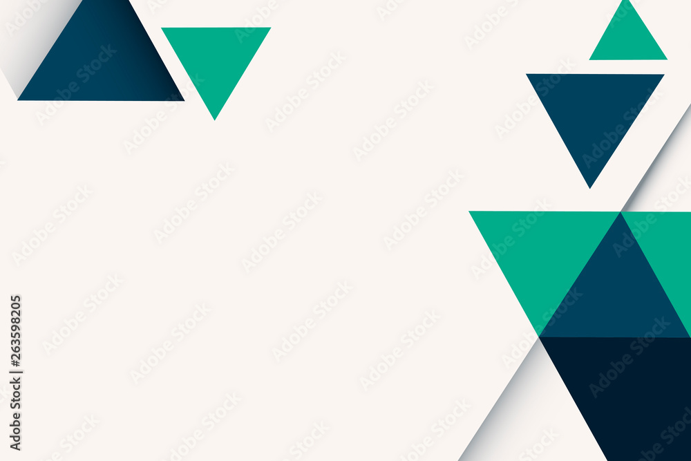 Poster geometrical abstract background